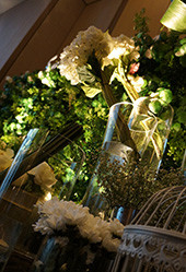 Wedding Decoration - Special fresh flowers decoration / 婚禮佈置 – 大型鮮花花藝佈置